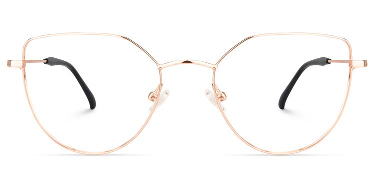 Doyle Cat Eye Gold Glasses