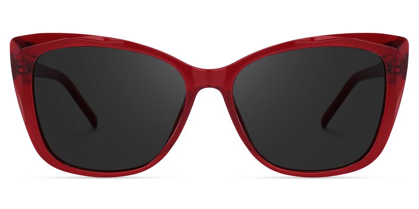 Farris Square Red Sunglasses