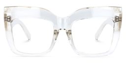 Alberta Cat Eye Clear Glasses0