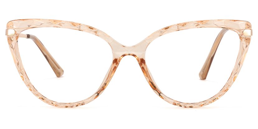 Lucas Cateye Beige Glasses