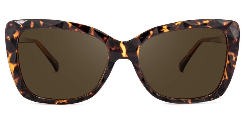 Edna Cateye Yellow-Tortoise Sunglasses