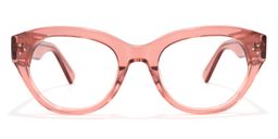 Ellsworth Oval Red Glasses0