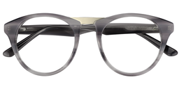 Rowan Round Gray Glasses1
