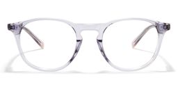 Elmore Round Greyish-Purple Glasses0