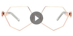 Shania Geometric Glasses 0