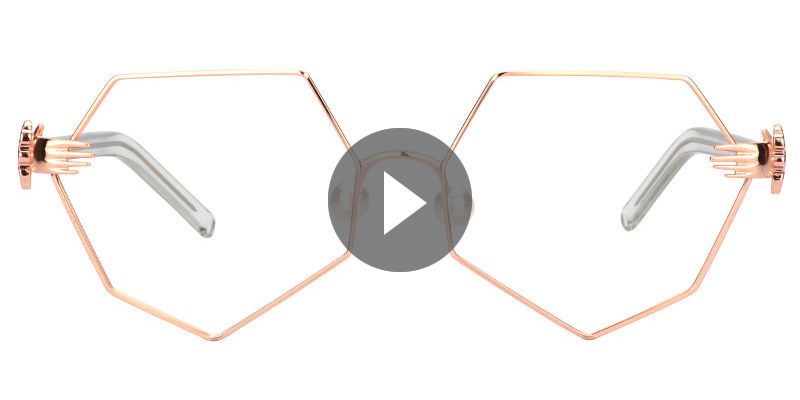 Shania Geometric Glasses 