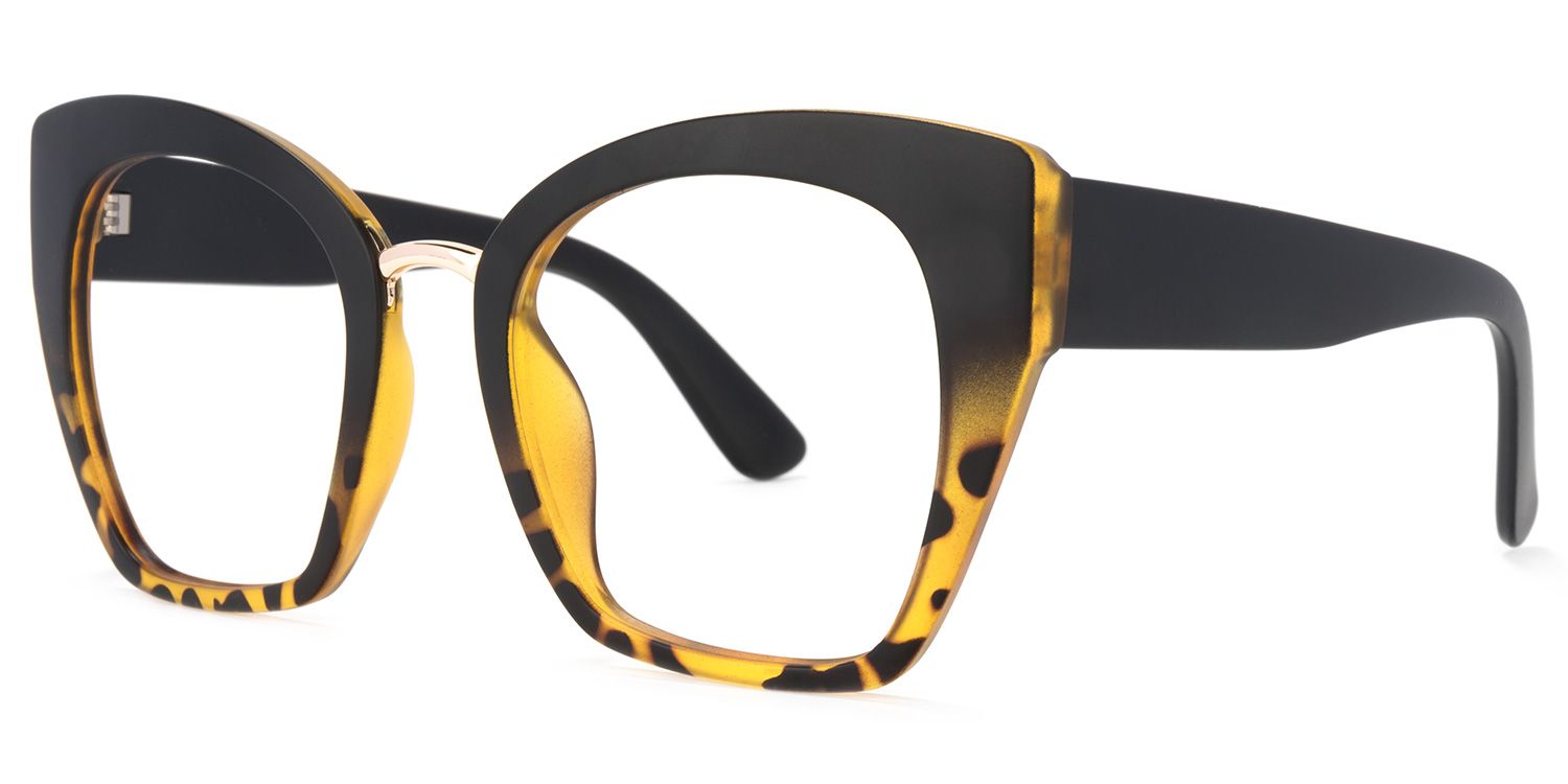 Cat Eye Black Glasses | Zeelool Glasses1