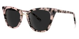 Martha Cat Eye Pink Floral Sunglasses1