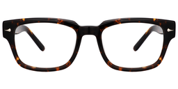 Cora Rectangle Tortoise Glasses0