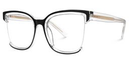 Cadogan Black Square Glasses1