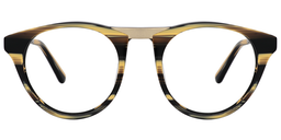Rowan Round Light Amber Glasses0