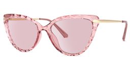 Lucas Cateye Pink Sunglasses1