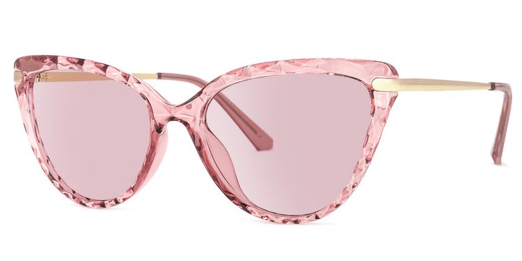 Lucas Cateye Pink Sunglasses