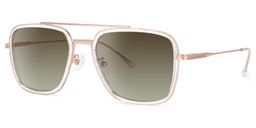 Nayeli Aviator Clear Sunglasses1