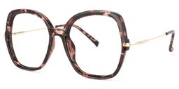 Quinn Square Red-Tortoise Glasses1