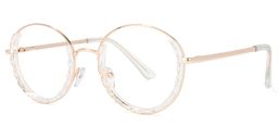 Finley Round Clear Glasses1
