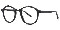 Lee Aviator Black Glasses1