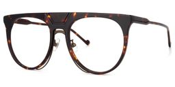 Fairchild Round Tortoise Glasses2
