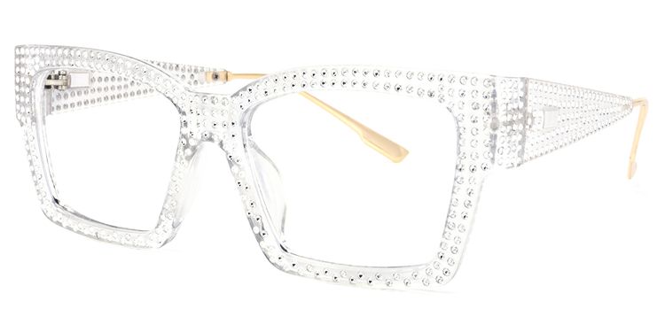 Drayton Square Clear Glasses