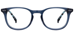 Joshua Round Dark Blue Glasses0