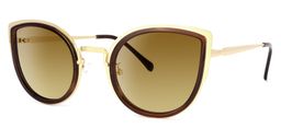 Rainey Cateye Brown Sunglasses1