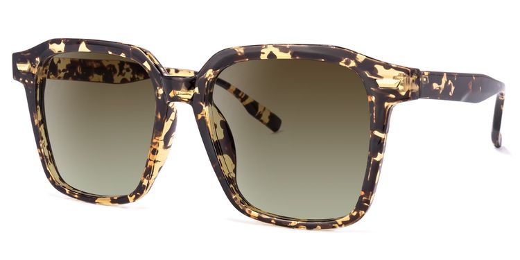 Ruby Square Tortoise Sunglasses