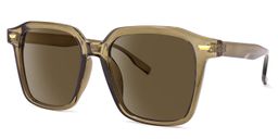 Ruby Square Tawny Sunglasses1