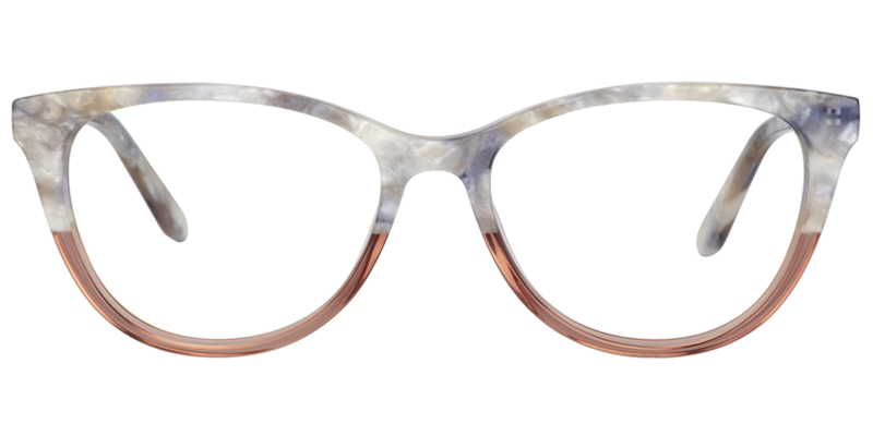 Edith Cateye Brown Glasses