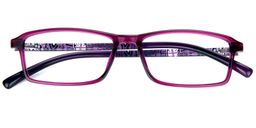 Jasper Rectangle Purple Glasses1