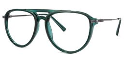 Ryder Aviator Dark-Green Glasses1