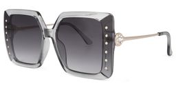 Ricardo Square Gray Sunglasses2