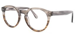 Ryleigh Round Gray Glasses1