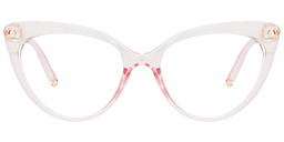 Alivia Cat Eye Pink Glasses1