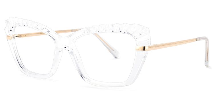 Sophie Cateye Clear Glasses