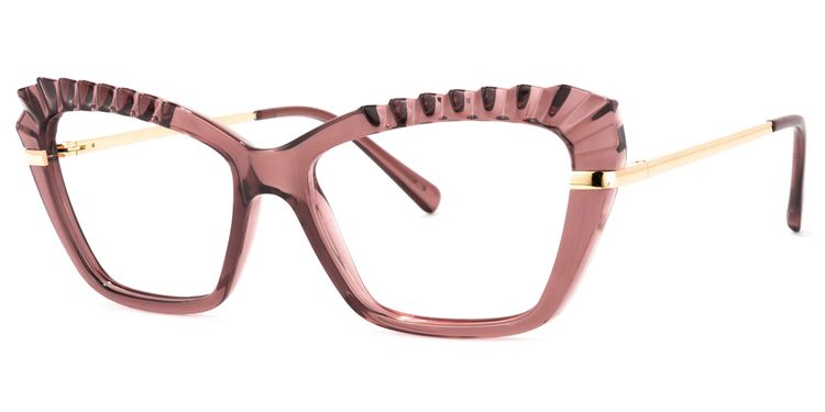 Sophie Cateye Light-Purple Glasses