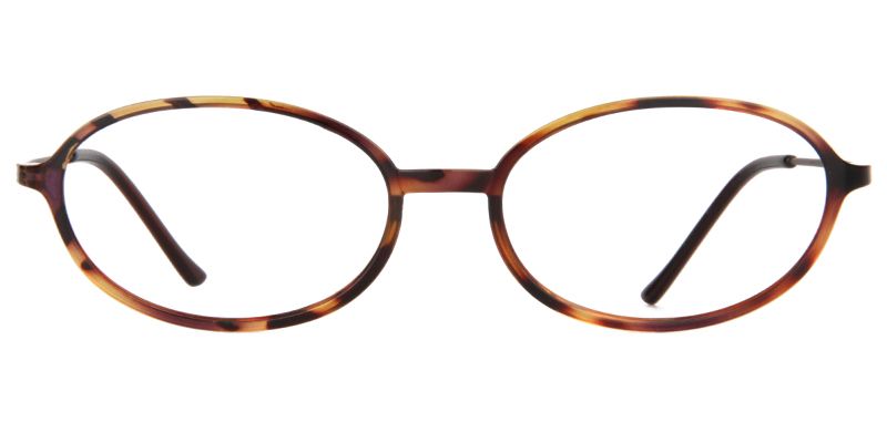 Amy Oval Tortoise Eyeglasses