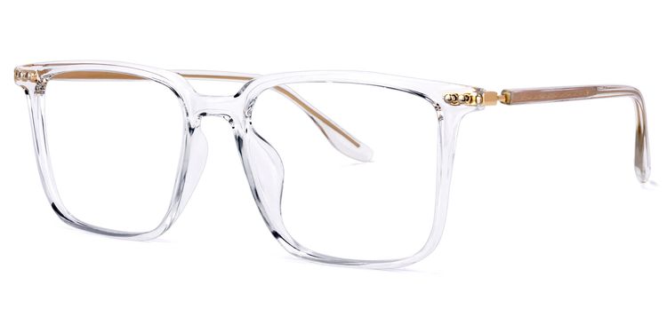 Tobias Square Clear Glasses