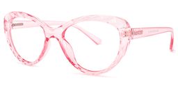 Warren Cateye Pink Glasses1