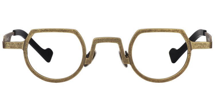 Timothy Round Brown Glasses