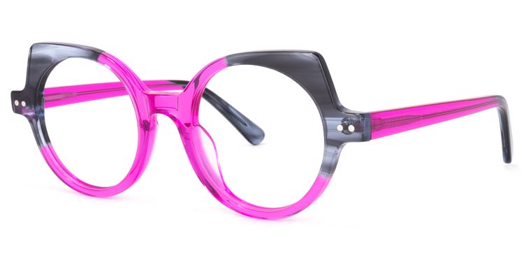 Gilbert Cateye Purple Glasses
