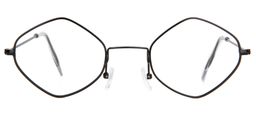 Kyra Geometric Black Glasses0