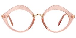 Cassiel Kiss Mouth Pink Glasses0