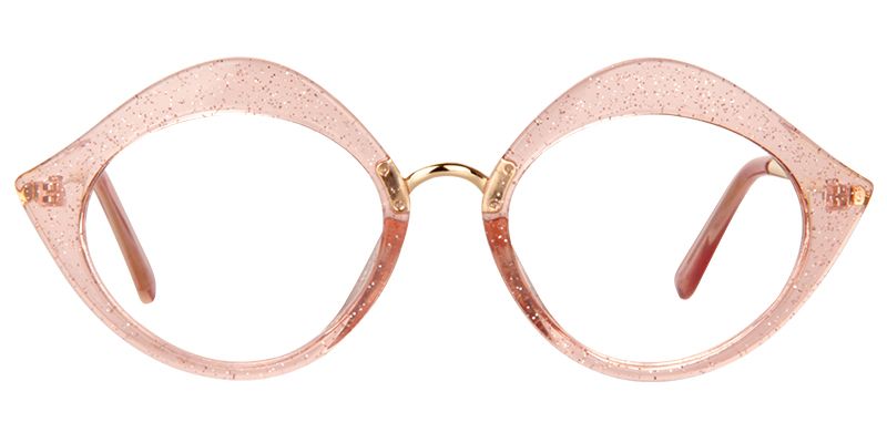 Cassiel Kiss Mouth Pink Glasses
