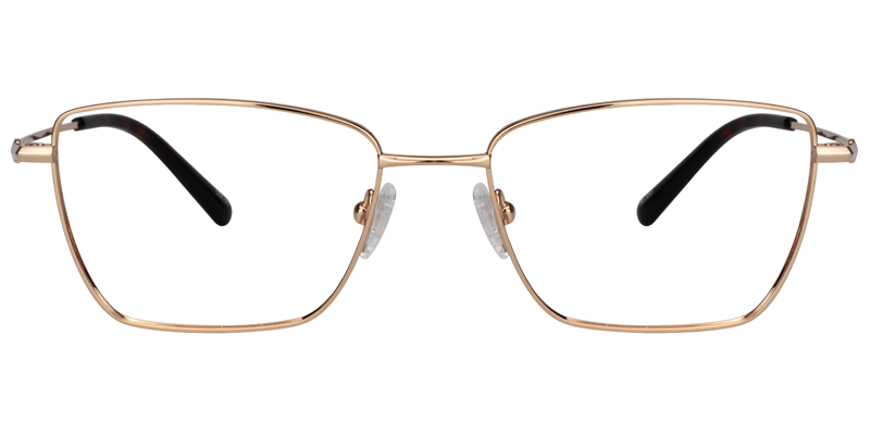 Osborn Rectangle Gold Glasses