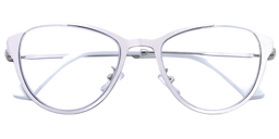 Chamberlain Cateye Silver Glasses1