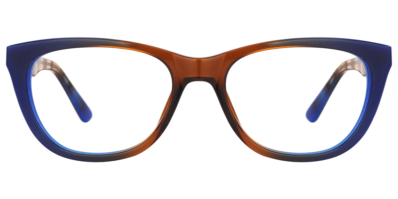 Malin Cat Eye Blue Glasses