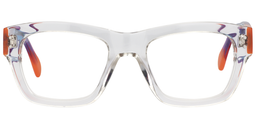 Eleanor Rectangle Blue Glasses0