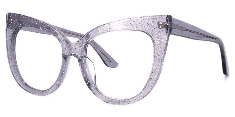 Trenton Cateye Gray Glasses