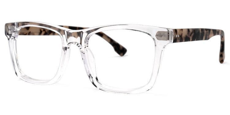 Tshepo Square Clear Glasses