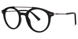 Cleon Aviator Black Glasses1